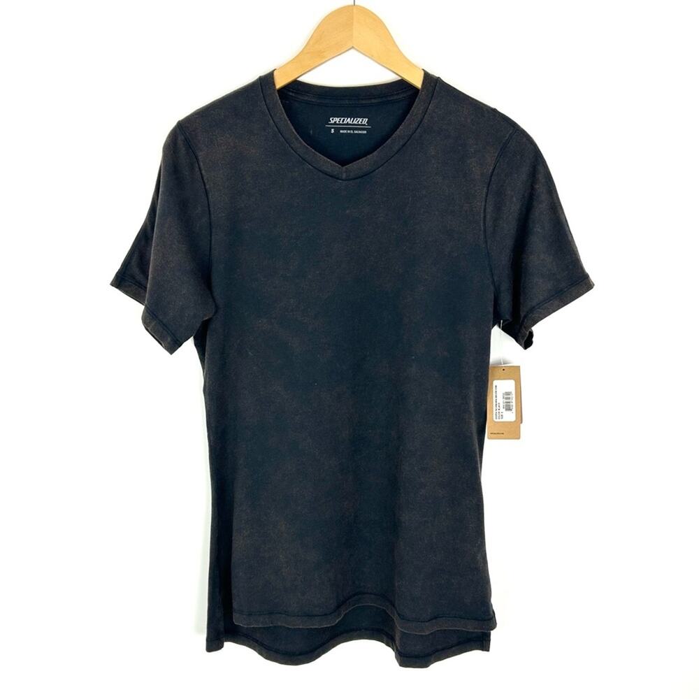 Specialized S-Works‎ Tee Trail Supima Mineral Wash Black Jersey SS Women’s Small